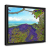 Rainforest Trails & Views - Gallery Canvas Wraps, Horizontal Frame - El Yunque National Forest - Puerto Rico - View from Tres Picachos - color enhanced - Green Forest Home