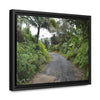 Rainforest Trails & Views - Gallery Canvas Wraps, Horizontal Frame - El Yunque National Forest - Puerto Rico - The PR 191 closed forested road - Green Forest Home