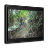 Rainforest Trails & Views - Gallery Canvas Wraps, Horizontal Frame - El Yunque National Forest - Puerto Rico - Early Tradewinds trail - Green Forest Home