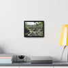 Rainforest Trails & Views - Gallery Canvas Wraps, Horizontal Frame - El Yunque National Forest - Puerto Rico - Rio Sabana Trail - Green Forest Home