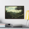 Rainforest Trails & Views - Gallery Canvas Wraps, Horizontal Frame - El Yunque National Forest - Puerto Rico - View of East Peak radars from closed road PR 191 - Green Forest Home