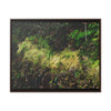 Rainforest Trails & Views - Gallery Canvas Wraps, Horizontal Frame - El Yunque National Forest - PR - PR191 closed road - Huge Boulder with moss - Green Forest Home