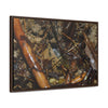 Rainforest Trails & Views - Gallery Canvas Wraps, Horizontal Frame - El Yunque National Forest - Puerto Rico - The dense forest ground near the top of PR 191 - the red root is a Sierra Palm root - Green Forest Home