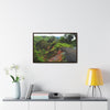 Rainforest Trails & Views - Gallery Canvas Wraps, Horizontal Frame - El Yunque National Forest - Puerto Rico - Closed PR191 road & landlside - Green Forest Home