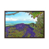 Rainforest Trails & Views - Gallery Canvas Wraps, Horizontal Frame - El Yunque National Forest - Puerto Rico - View from Tres Picachos - color enhanced - Green Forest Home