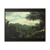 Rainforest Trails & Views - Gallery Canvas Wraps, Horizontal Frame - El Yunque National Forest - Puerto Rico - View of East Peak radars from closed road PR 191 - Green Forest Home