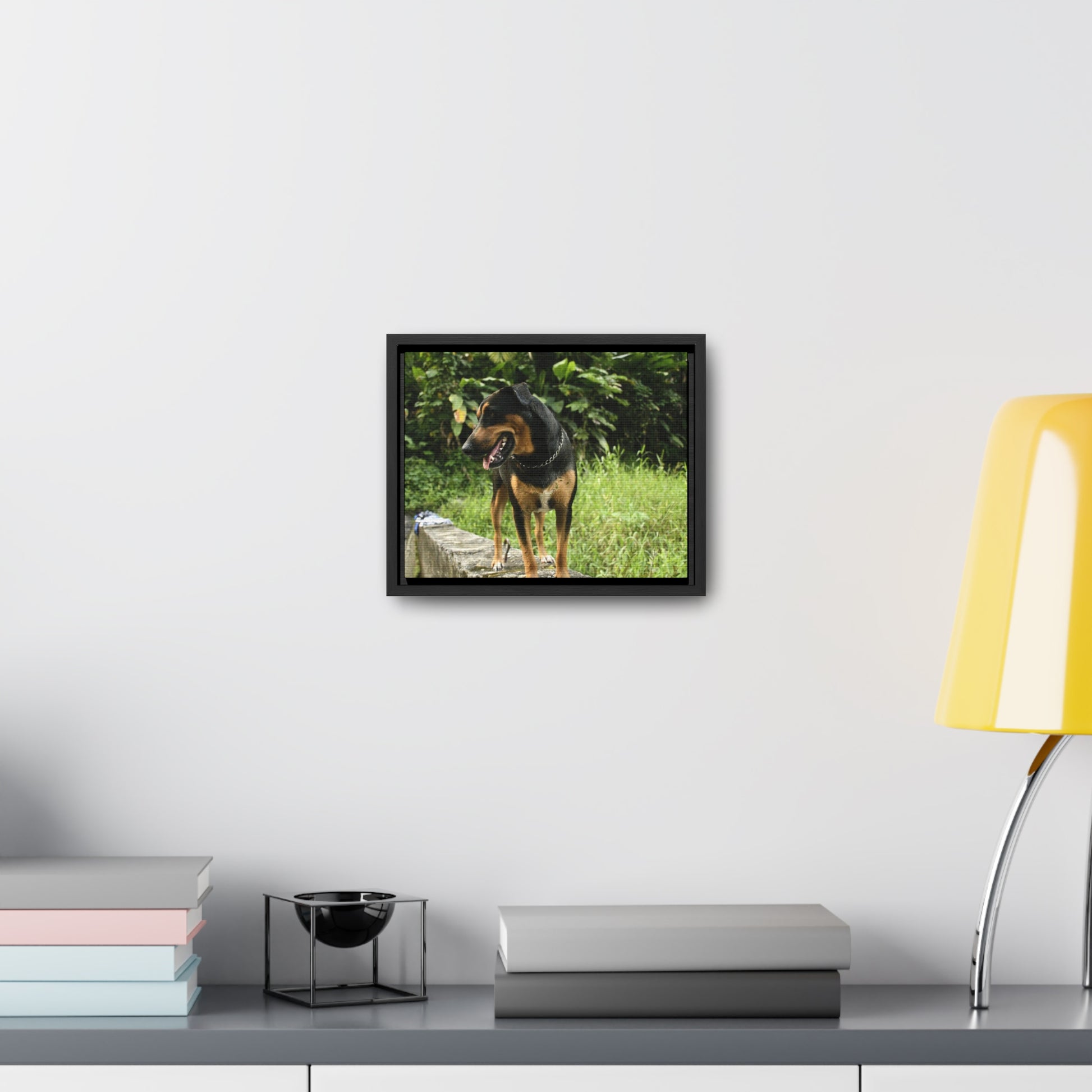 Rainforest Trails & Views - Gallery Canvas Wraps, Horizontal Frame - El Yunque National Forest - Puerto Rico - Rio Sabana Cubuy River - Firo the dog explorer - Green Forest Home