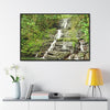 Rainforest Trails & Views - Gallery Canvas Wraps, Horizontal Frame - El Yunque National Forest - Puerto Rico - View from La Coca Trail - Green Forest Home