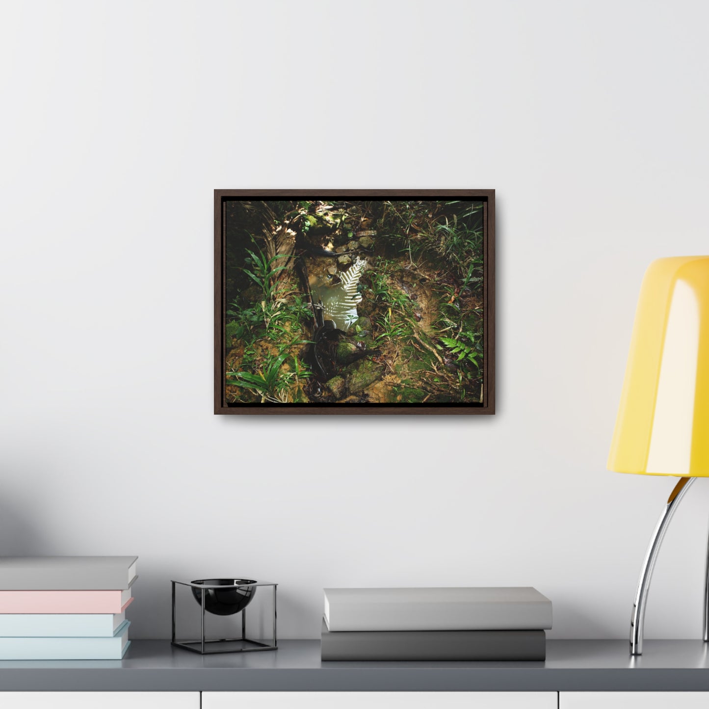 Rainforest Trails & Views - Gallery Canvas Wraps, Horizontal Frame - El Yunque National Forest - Puerto Rico - Tradewinds where streams begin - Green Forest Home