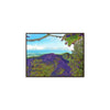 Rainforest Trails & Views - Gallery Canvas Wraps, Horizontal Frame - El Yunque National Forest - Puerto Rico - View from Tres Picachos - color enhanced - Green Forest Home