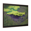 Rainforest Trails & Views - Gallery Canvas Wraps, Horizontal Frame - El Yunque National Forest - Puerto Rico - Mt Britton road view of Mt Britton - color enhanced - Green Forest Home