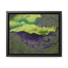 Rainforest Trails & Views - Gallery Canvas Wraps, Horizontal Frame - El Yunque National Forest - Puerto Rico - Mt Britton road view of Mt Britton - color enhanced - Green Forest Home