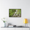 Rainforest Trails & Views - Gallery Canvas Wraps, Horizontal Frame - El Yunque National Forest - Puerto Rico - View from La Coca Trail - Green Forest Home