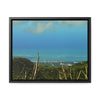 Rainforest Trails & Views - Gallery Canvas Wraps, Horizontal Frame - El Yunque National Forest - PR - Urbanization gets closer - view from Tres Picachos - Green Forest Home