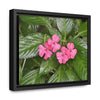 Rainforest Trails & Views - Gallery Canvas Wraps, Horizontal Frame - El Yunque National Forest - Rio Sabana Lovely Miramelinda flower - Green Forest Home