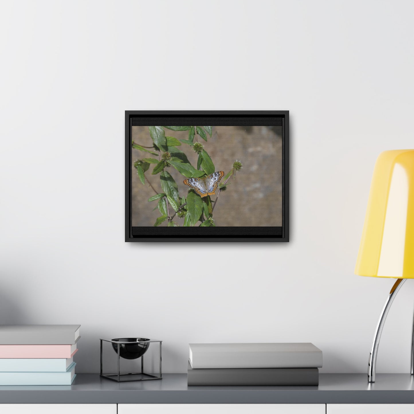 Rainforest Trails & Views - Gallery Canvas Wraps, Horizontal Frame - El Yunque National Forest - Puerto Rico - Rio Sabana Park Butterfly - Green Forest Home