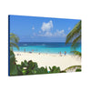 Best Beaches & Islands - Canvas Stretched, 0.75" in 6 sizes - Flamenco Beach on the Puerto Rican Island of Culebra - a top-rated beach in the world - US Print