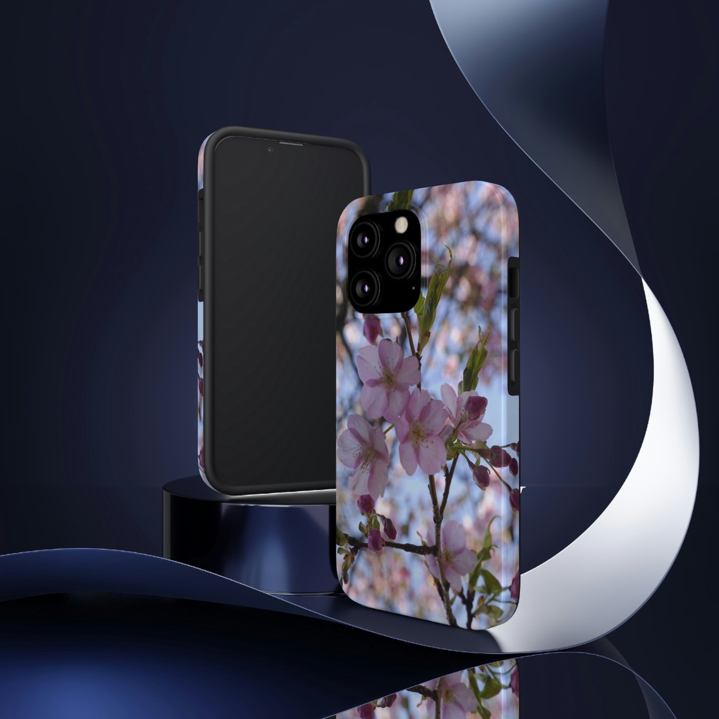 Tough Phone Cases, Case-Mate - Cherry blossom background in spring, Japan  - Made in USA