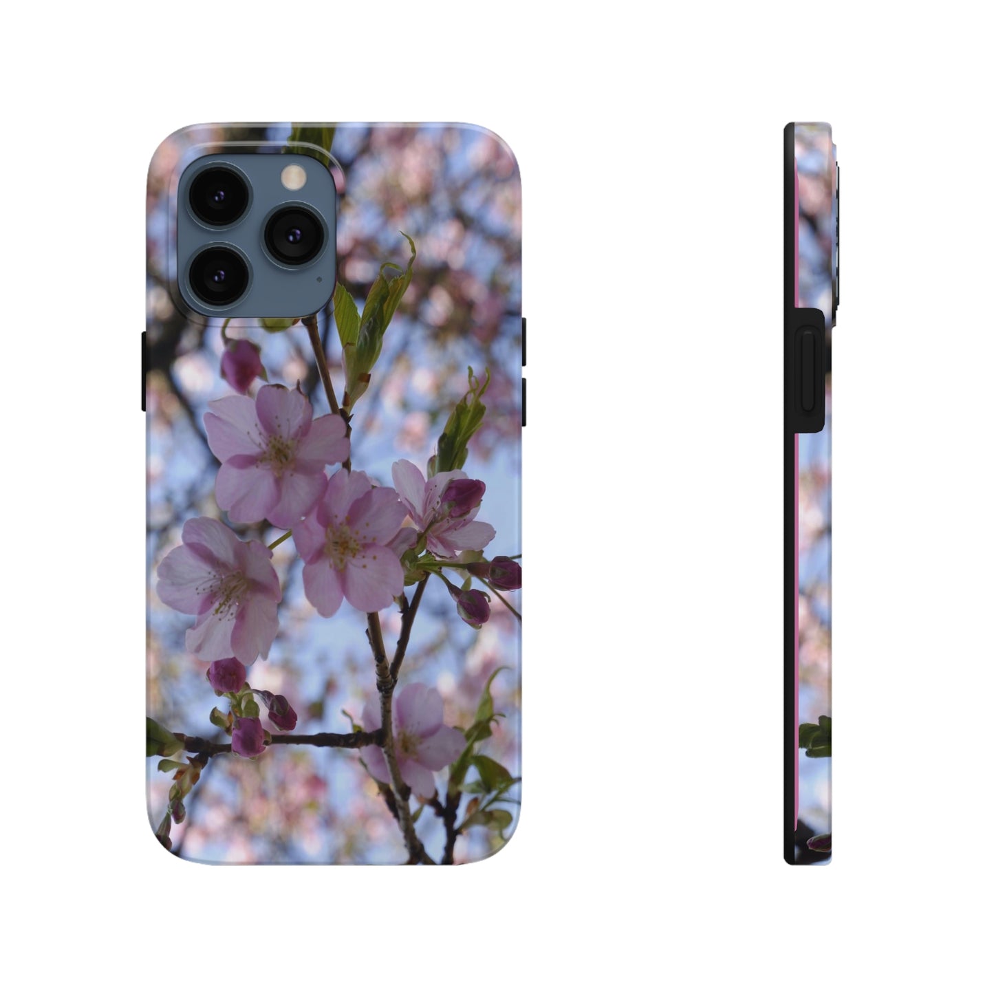 Tough Phone Cases, Case-Mate - Cherry blossom background in spring, Japan  - Made in USA