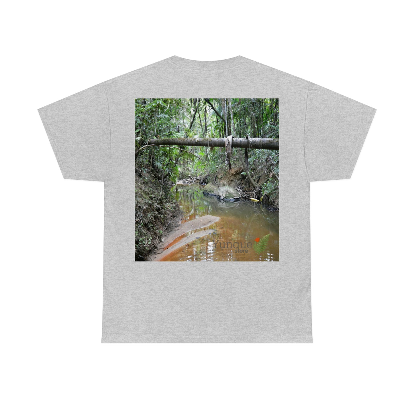 AU Print - Giladan 5000 - Unisex Heavy Cotton Tee - Espiritu Santo wilderness river explorations - El Yunque rain forest - Puerto Rico