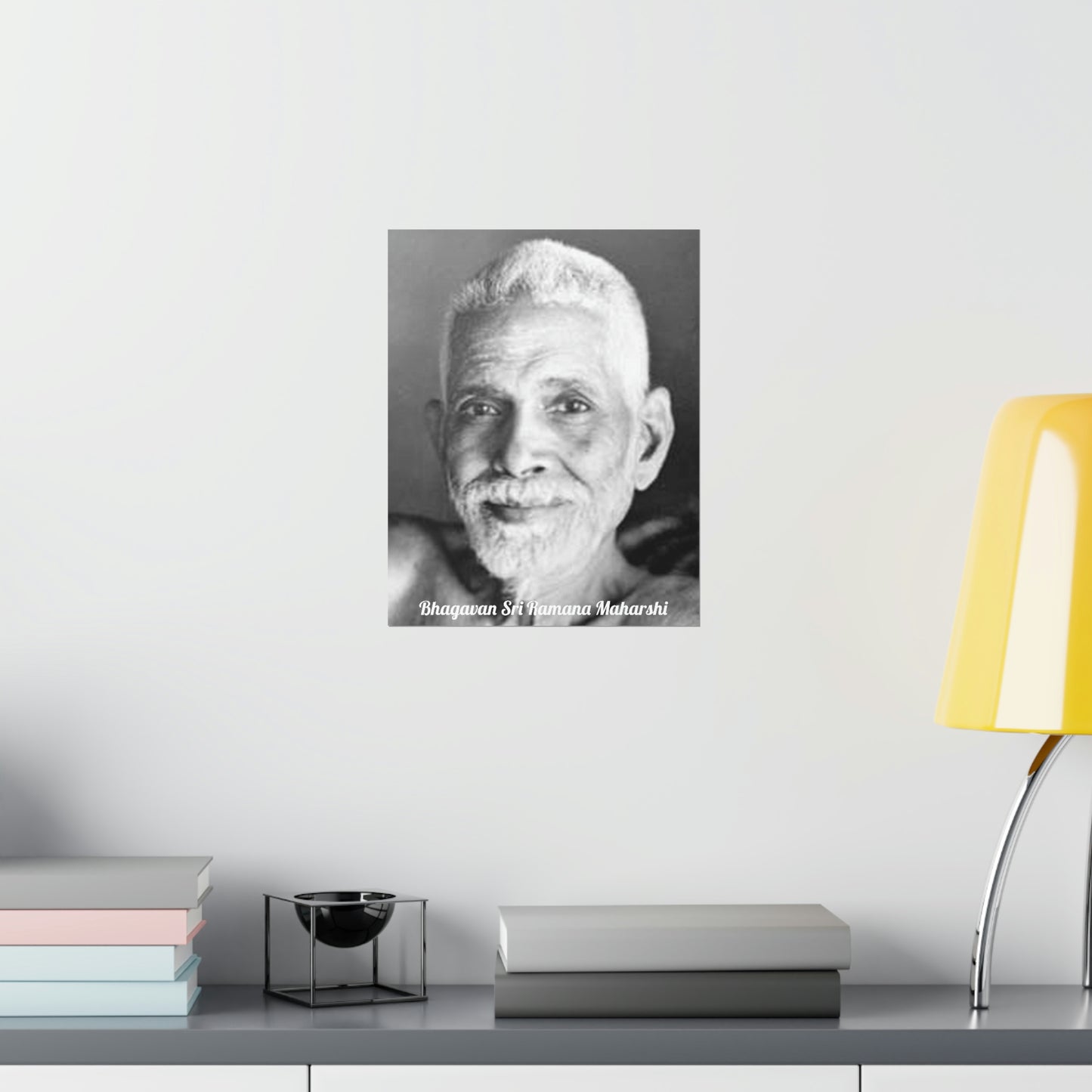 Premium Matte vertical posters - US MADE - Bhagavan Sri Ramana Maharshi - Indian Sage - "Silence is truth. Silence is bliss. Silence is peace."