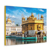 Printed in USA - Canvas Gallery Wraps - The Golden Temple in Amritsar, Punjab -  India - Sikhsm