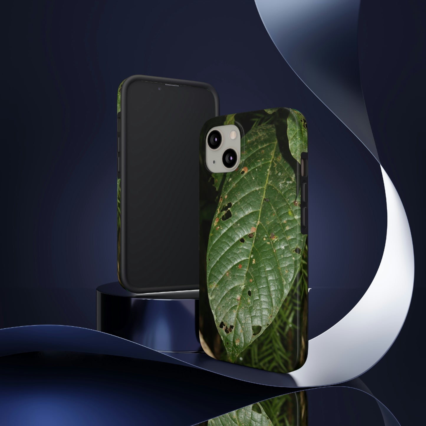 Tough Phone Cases, Case-Mate - Large Tropical leaf - El Yunque rainforest PR - Nikon D850 High Resolution Image - Made in USA