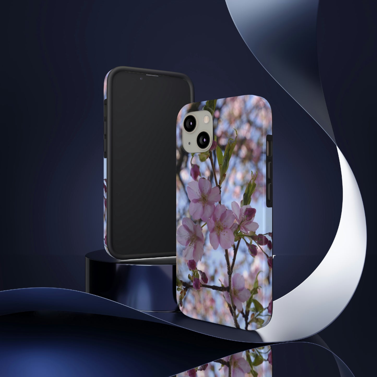 Tough Phone Cases, Case-Mate - Cherry blossom background in spring, Japan  - Made in USA