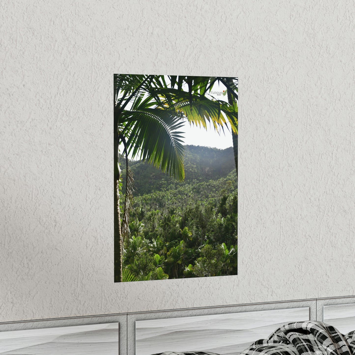 Premium Matte vertical posters -   ﻿Bring home the most remote rarely-seen regions of the rainforest in Puerto Rico - El Toro Wilderness