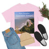 AU-PRINT UNISEX GILDAN 5000 - Heavy Cotton Tee - Douglas Port 4-mile Beach - Australia - Printed in AU by The Print Bar