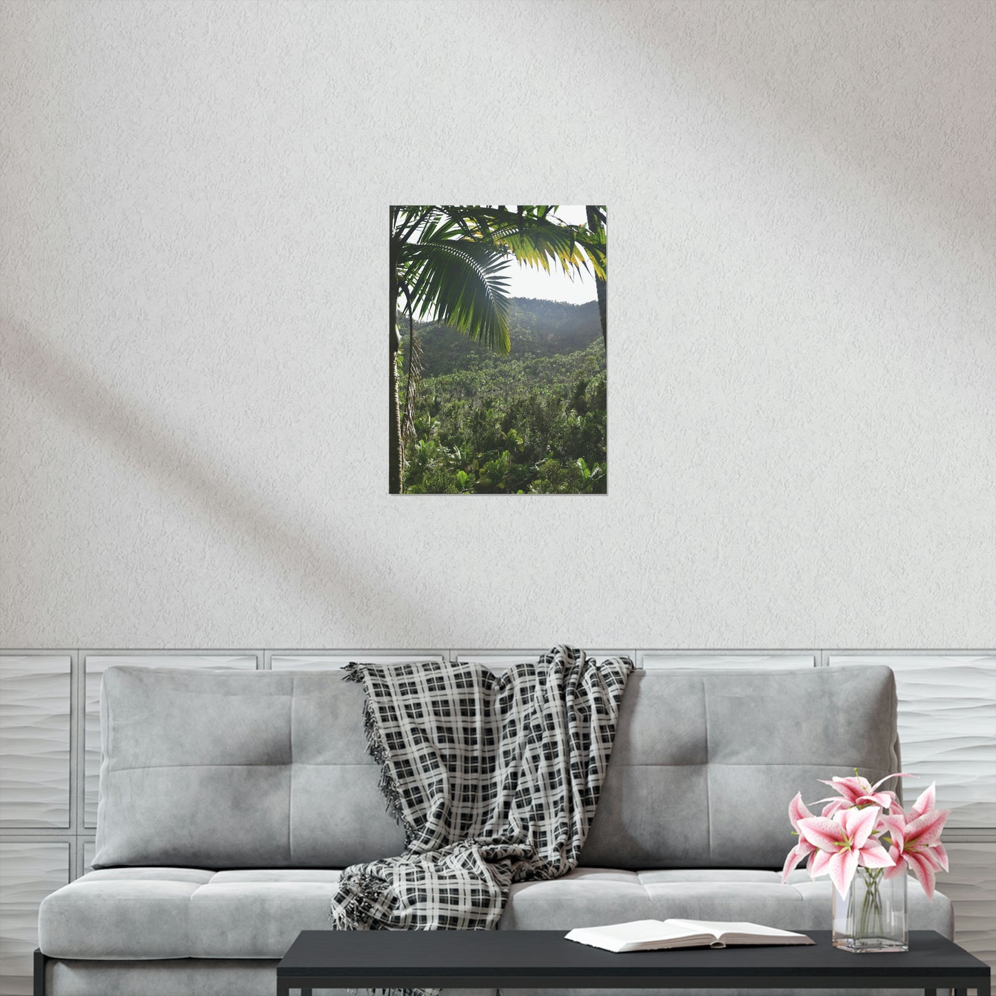 Premium Matte vertical posters -   ﻿Bring home the most remote rarely-seen regions of the rainforest in Puerto Rico - El Toro Wilderness