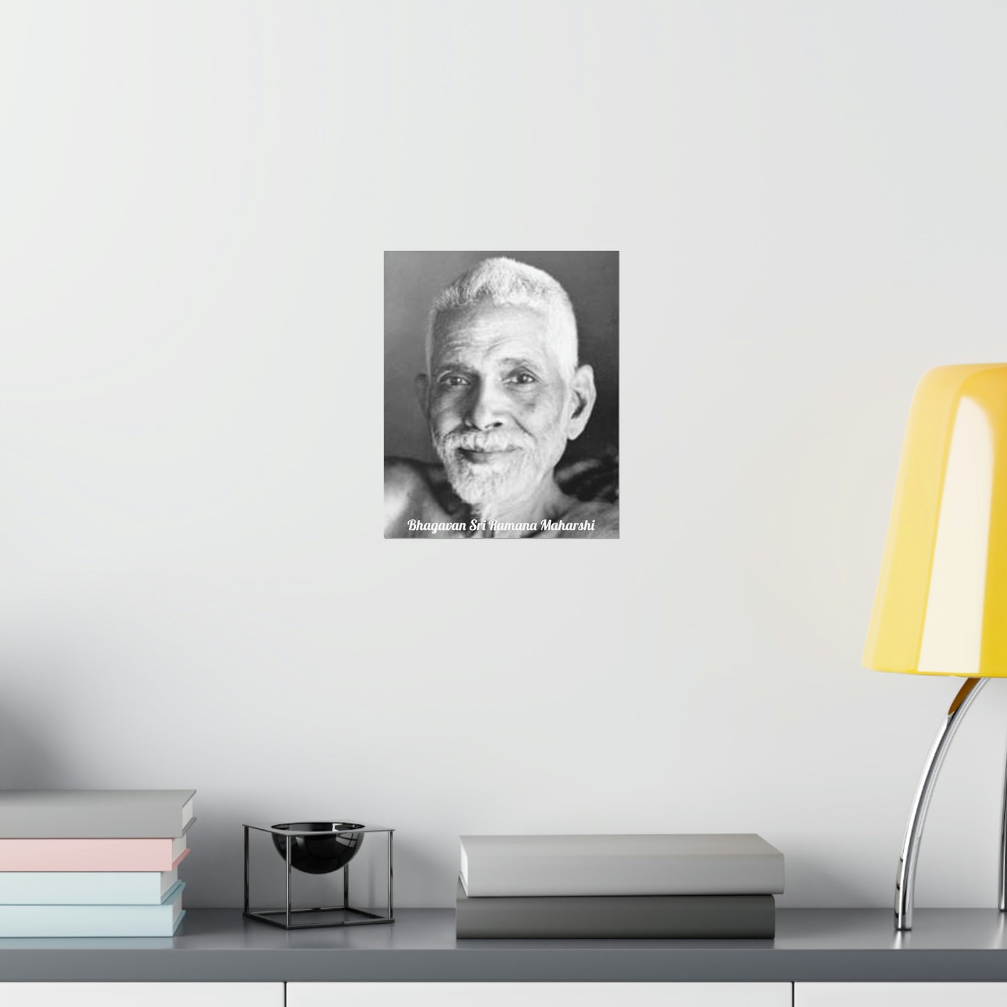 Premium Matte vertical posters - US MADE - Bhagavan Sri Ramana Maharshi - Indian Sage - "Silence is truth. Silence is bliss. Silence is peace."