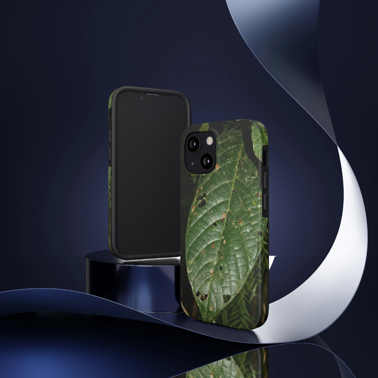 Tough Phone Cases, Case-Mate - Large Tropical leaf - El Yunque rainforest PR - Nikon D850 High Resolution Image - Made in USA