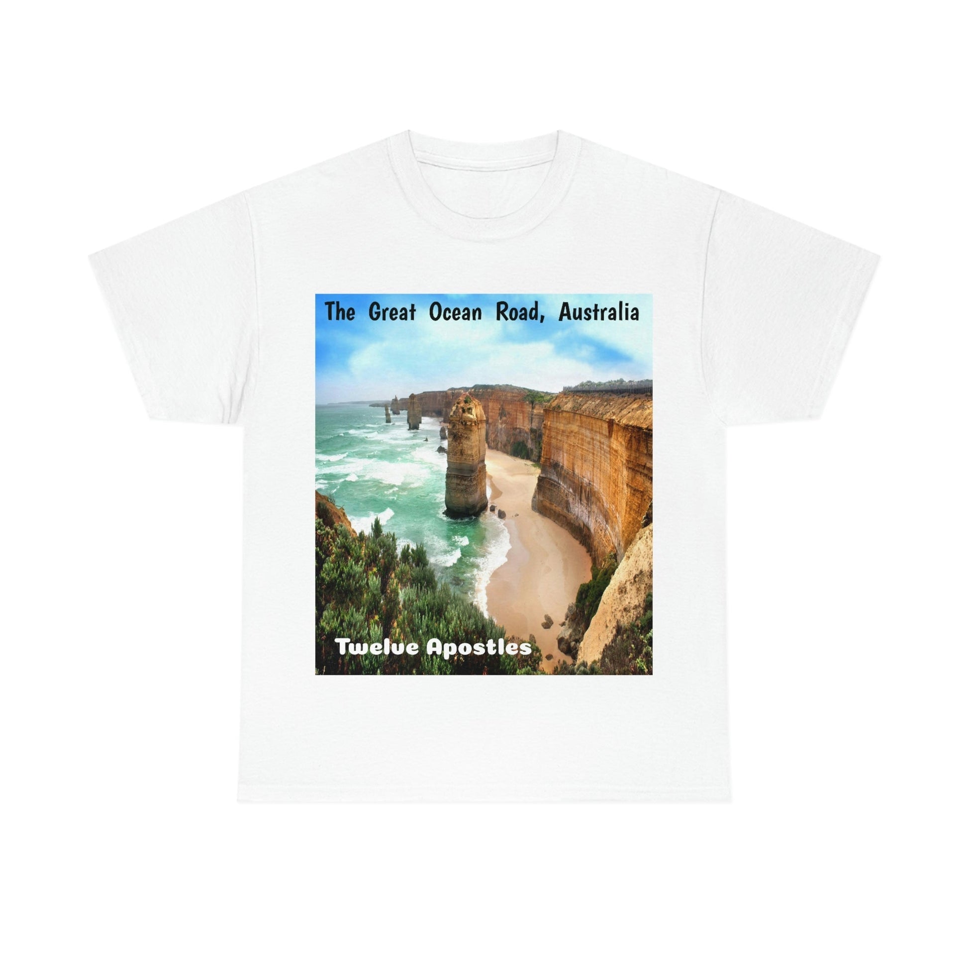 AU-PRINT UNISEX GILDAN 5000 - Heavy Cotton Tee - DAINTREE RAINFOREST National Park - Australia - Printed in AU by The Print Bar - Green Forest Home