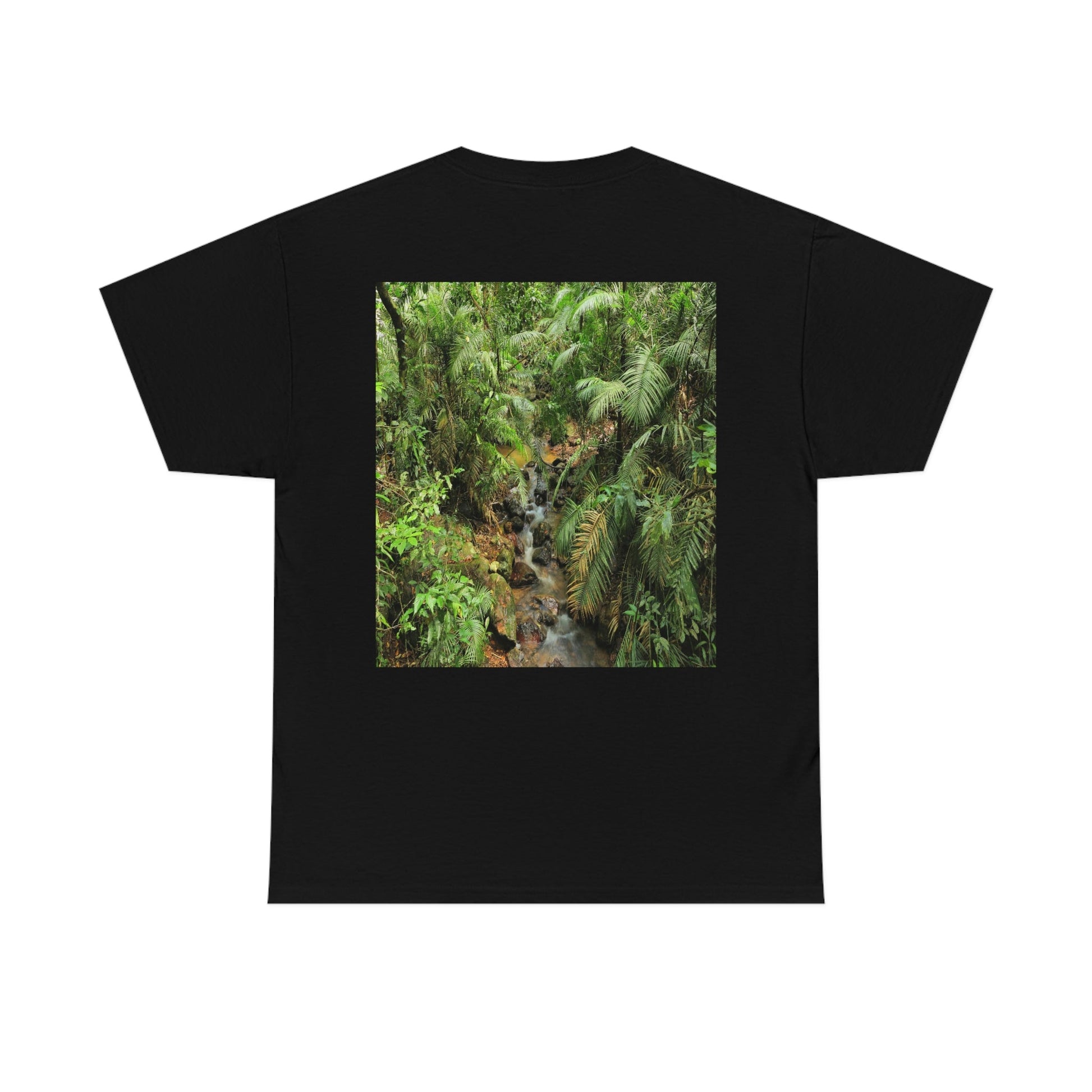 AU-PRINT UNISEX GILDAN 5000 - Heavy Cotton Tee - DAINTREE RAINFOREST National Park - Australia - Printed in AU by The Print Bar - Green Forest Home