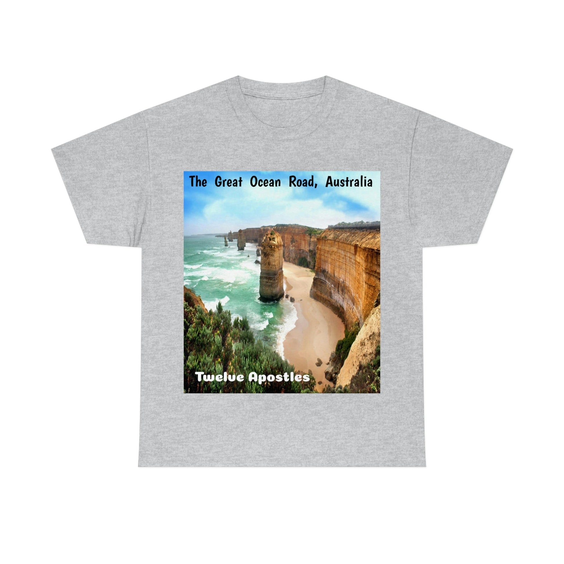 AU-PRINT UNISEX GILDAN 5000 - Heavy Cotton Tee - DAINTREE RAINFOREST National Park - Australia - Printed in AU by The Print Bar - Green Forest Home