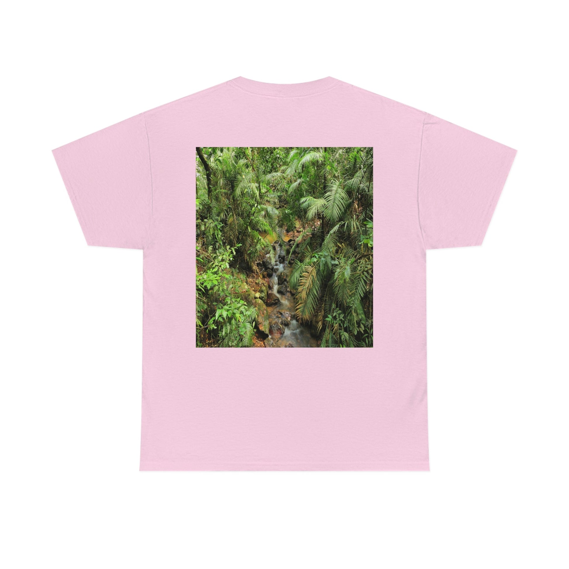 AU-PRINT UNISEX GILDAN 5000 - Heavy Cotton Tee - DAINTREE RAINFOREST National Park - Australia - Printed in AU by The Print Bar - Green Forest Home