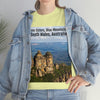 AU-PRINT UNISEX GILDAN 5000 - Heavy Cotton Tee - The Three Sisters, Blue Mountains, New South Wales, Australia - Printed in AU by The Print Bar - Green Forest Home