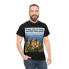 AU-PRINT UNISEX GILDAN 5000 - Heavy Cotton Tee - The Three Sisters, Blue Mountains, New South Wales, Australia - Printed in AU by The Print Bar - Green Forest Home