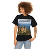 AU-PRINT UNISEX GILDAN 5000 - Heavy Cotton Tee - The Three Sisters, Blue Mountains, New South Wales, Australia - Printed in AU by The Print Bar - Green Forest Home