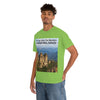 AU-PRINT UNISEX GILDAN 5000 - Heavy Cotton Tee - The Three Sisters, Blue Mountains, New South Wales, Australia - Printed in AU by The Print Bar - Green Forest Home