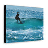 AUSTRALIA - SMALL Canvas Gallery Wraps - Made in USA - Surfer in Surfers Paradise Gold Coast Australia - Green Forest Home