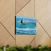 AUSTRALIA - SMALL Canvas Gallery Wraps - Made in USA - Surfer in Surfers Paradise Gold Coast Australia - Green Forest Home