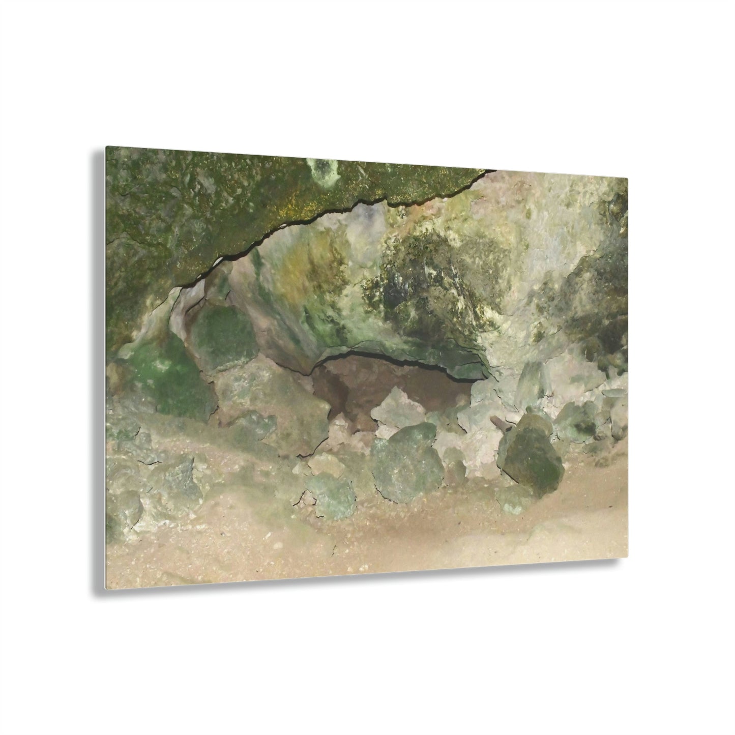 AWESOME Acrylic Prints - Stunning Pristine & Remote Mona island Puerto Rico - hidden paradise - Caves entrance Playa Pajaros - Green Forest Home