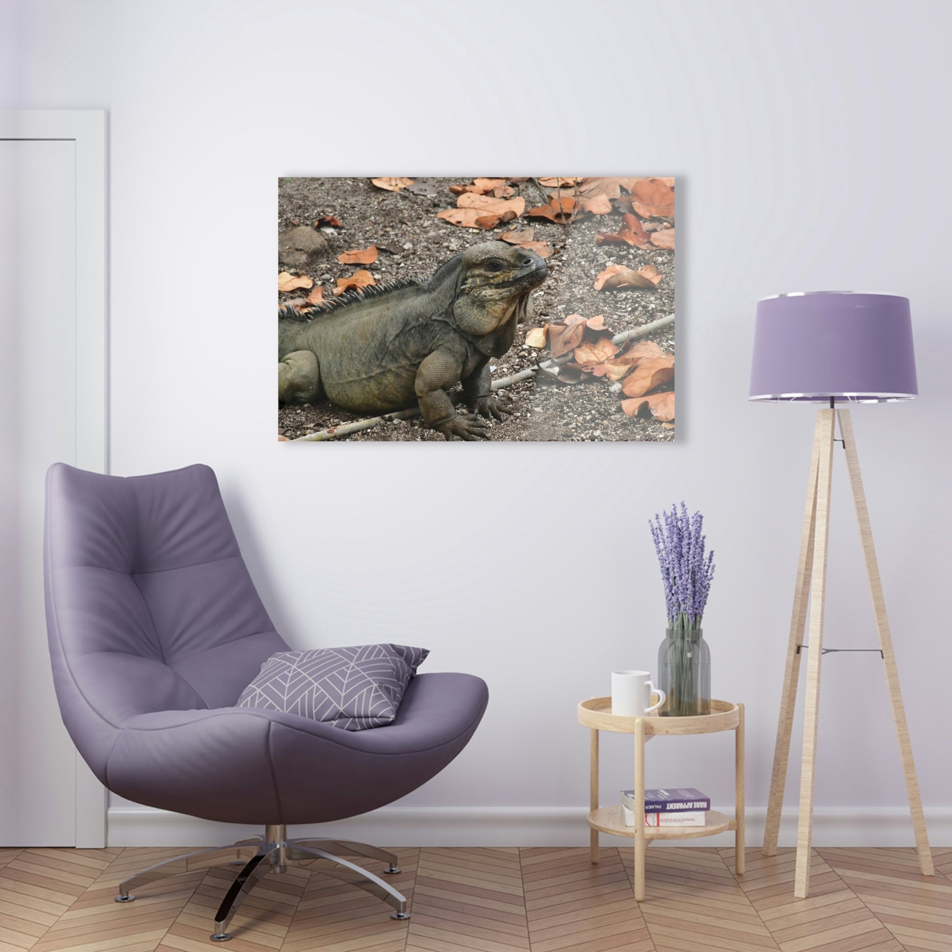 AWESOME Acrylic Prints - Stunning Pristine & Remote Mona island Puerto Rico - hidden paradise - Playa Pajaros Native Iguana - Green Forest Home