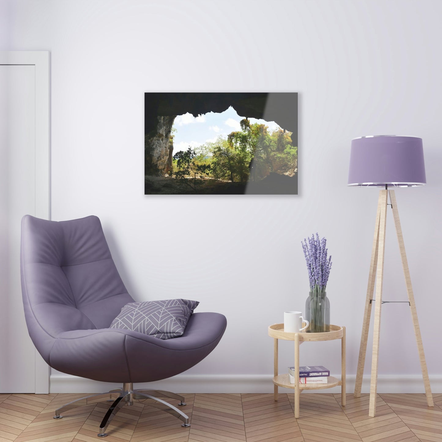 AWESOME Acrylic Prints - Stunning Pristine & Remote Mona island Puerto Rico - hidden paradise - View from Inside a Cave - Green Forest Home