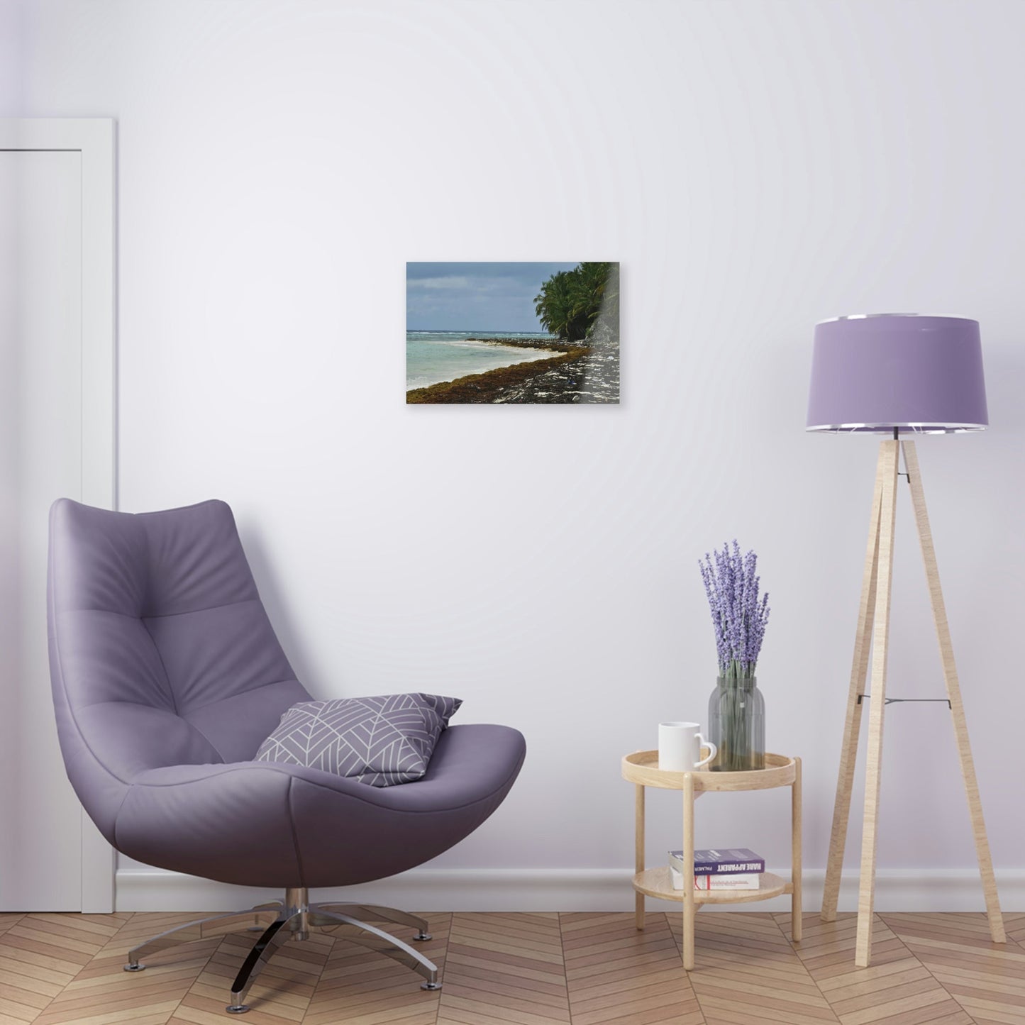 AWESOME Acrylic Prints - Stunning Pristine & Remote Mona island Puerto Rico - Marvelous View of Pajaros Beach & algae filled sand - Green Forest Home