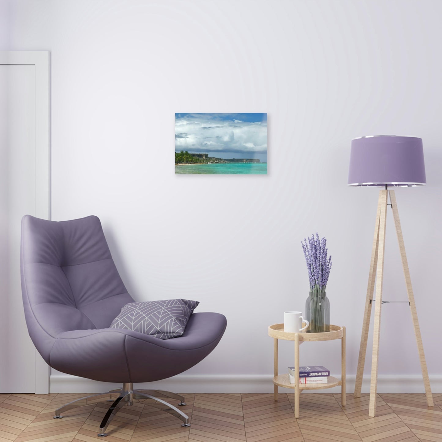 AWESOME Acrylic Prints - Stunning Pristine & Remote Mona island Puerto Rico - Pajaros view of Monas Plateau and awesome blue oceans view - Green Forest Home