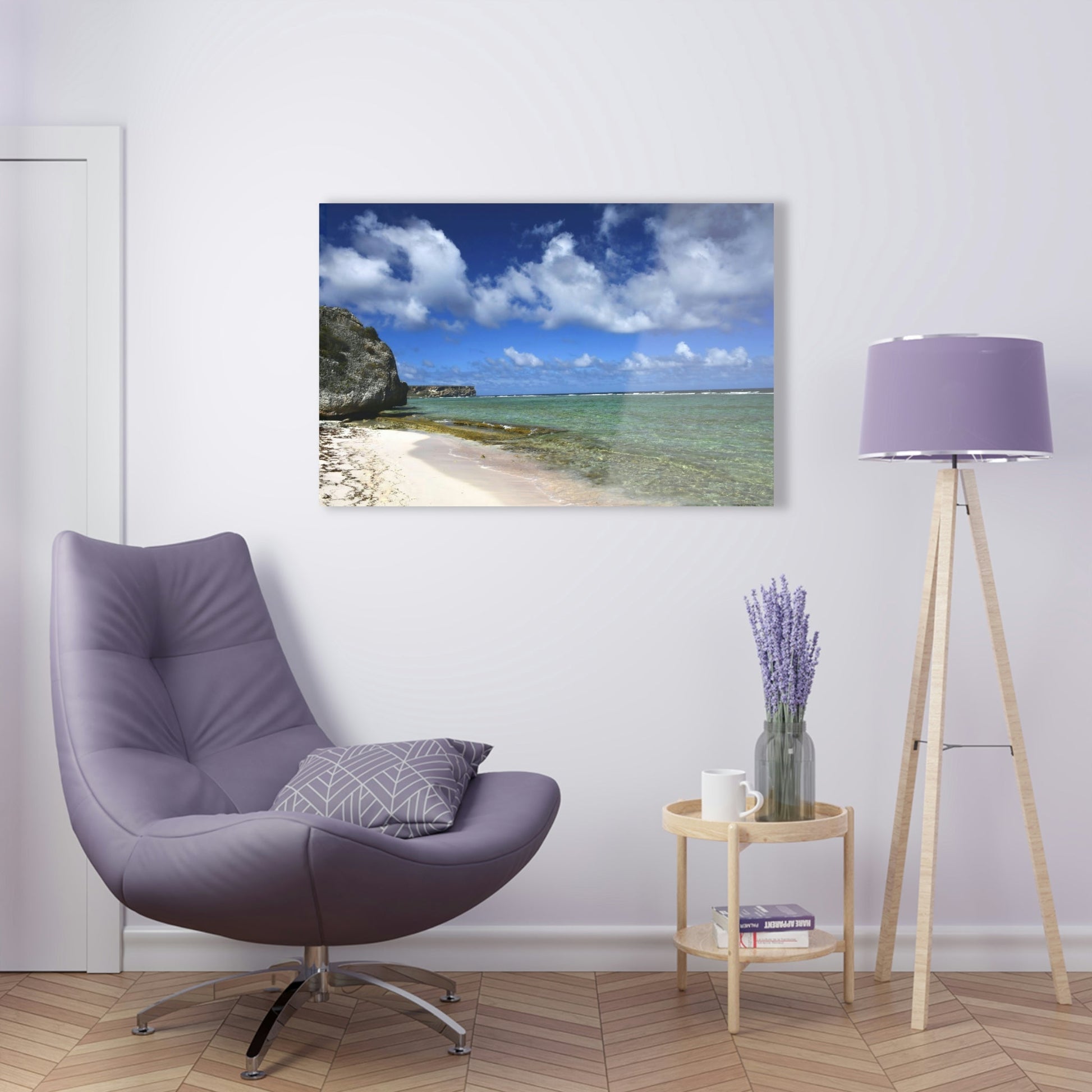 AWESOME Acrylic Prints - Stunning Pristine & Remote Mona island Puerto Rico - Playa Pajaros boulders and Distant Plateau - Is this real? - Green Forest Home