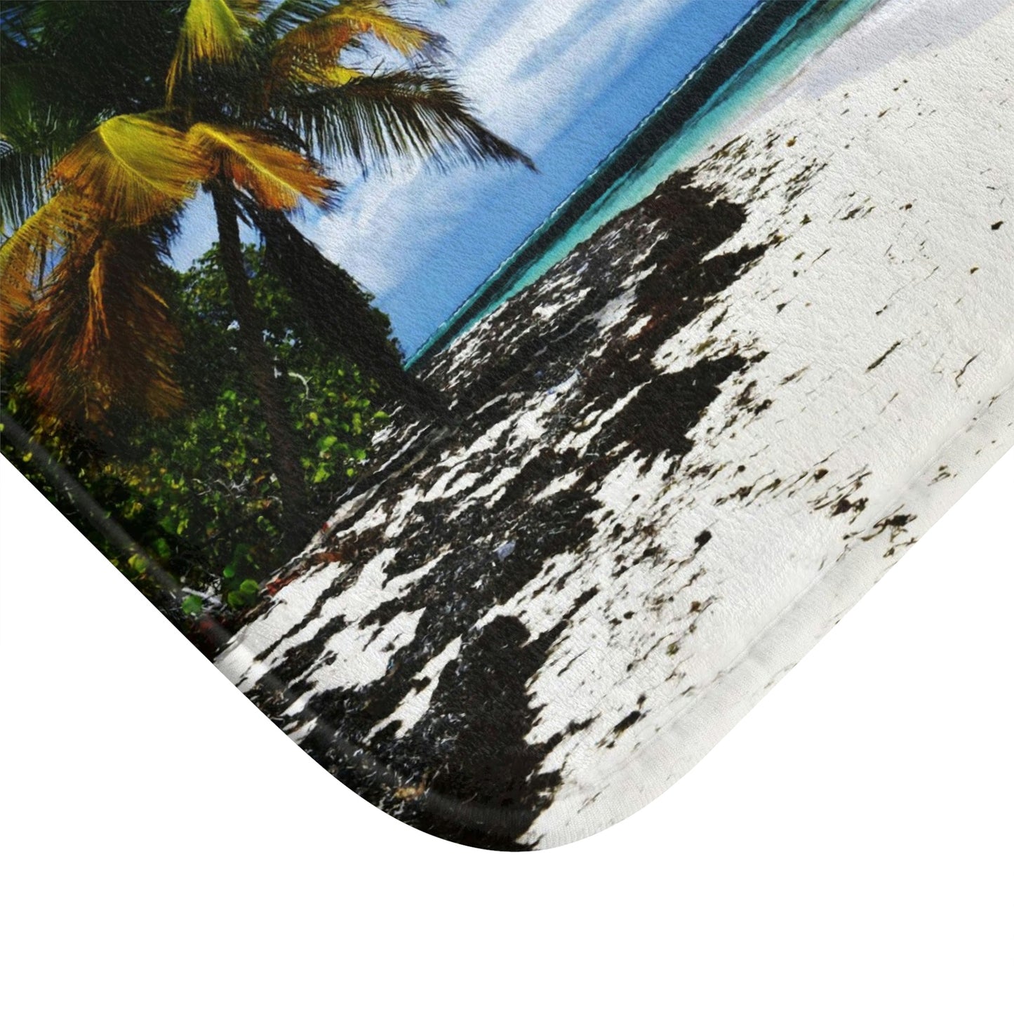 Bath Mat - Awesome pajaros beach - Mona island PR - Green Forest Home